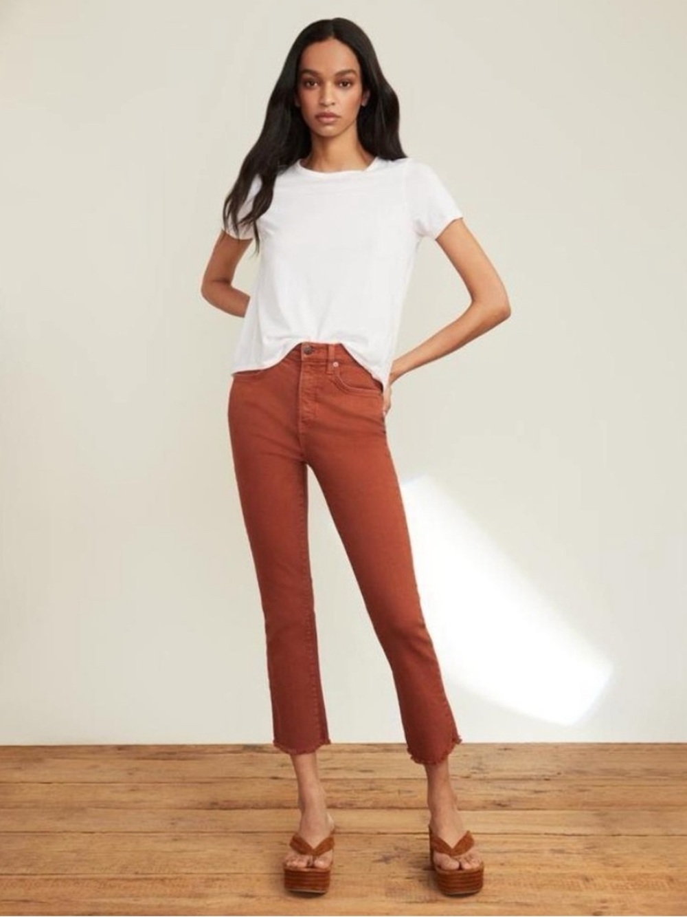 Veronica Beard Carly Kick-Flare Jean